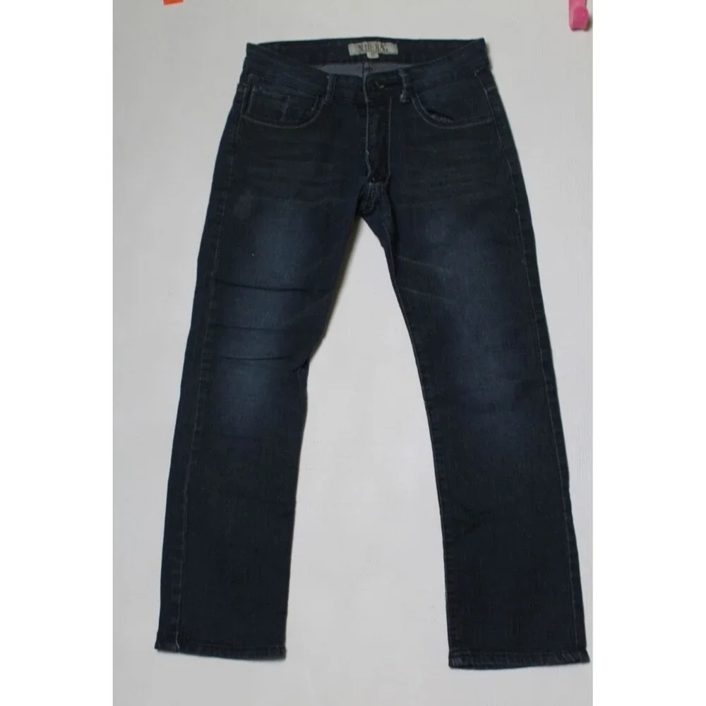 Blue Rag Straight Blue Jeans Girls 12 Kids Medium Blue Denim
